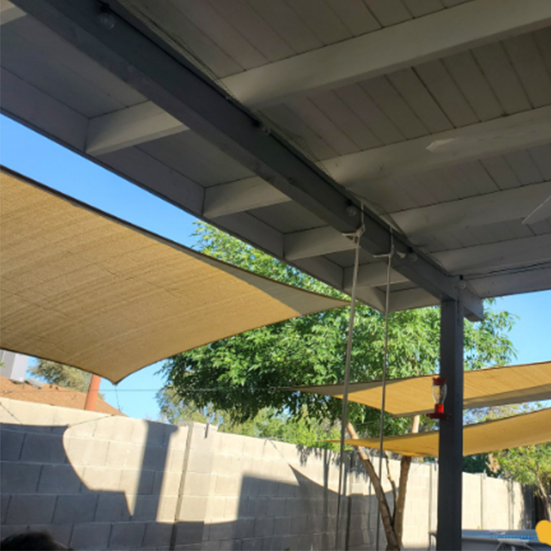 carane kanggo nginstal sunshade net