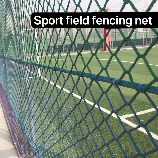 Outdoor Knotless Olahraga Barrier Net